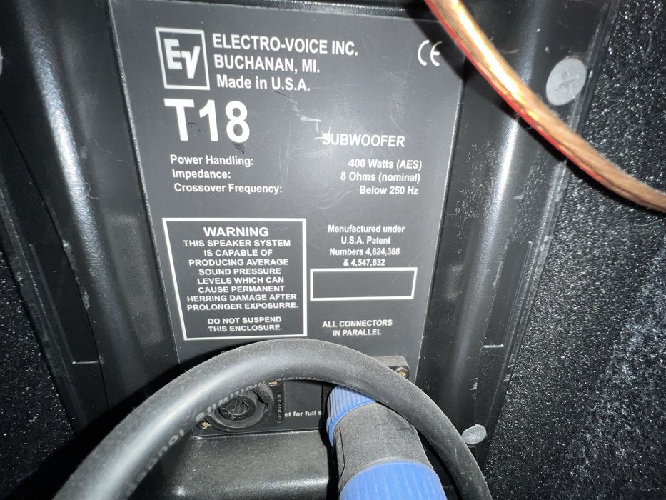 Electro-Voice T18 сабы