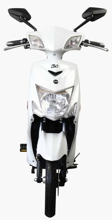 Scuter Electric (Bicicleta), Fara Permis, Cu Pedale Volta SX - 220 W, viteza maxima 25 km pe ora, Alb