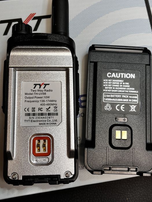 Радиостанция TYT TH-UV98 USB C walkie talkie  radiostation уоки токи