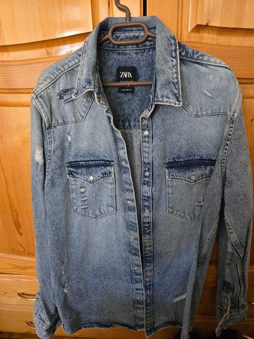 Деним риза-яке Zara