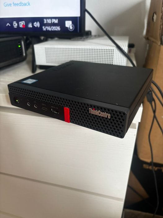 Mini PC (nuc) Lenovo ThinkCwntre M720q ( i5-9400T • 16gb ram• SSD 256)  Port com