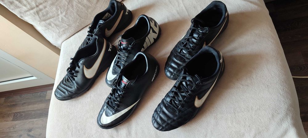 Бутонки NIKE TIEMPO Размер 42, Стоножки Nike Размер 44,5 и Размер 43