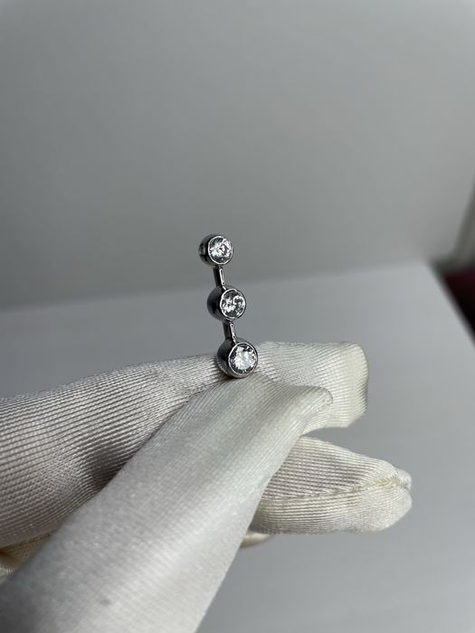 Кулон с муассонитами