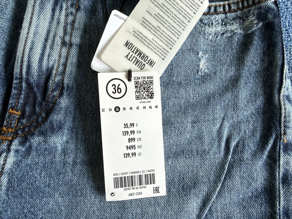 Orsay Straight High Jeans страхотни дамски дънки - 26