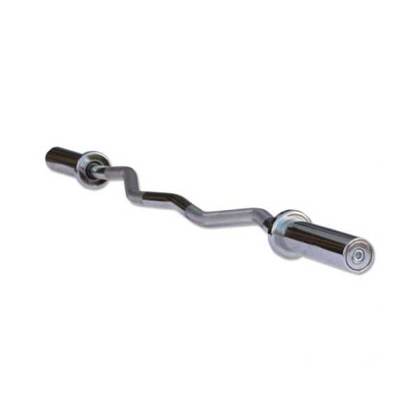 Олимпийски SZ Крив Лост с Лагери / Хром / Лостове за Фитнес