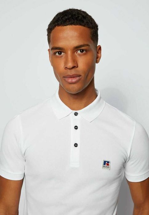 Hugo Boss X Russel Athletic Slim Fit polo t shirt мъжка тениска M / L