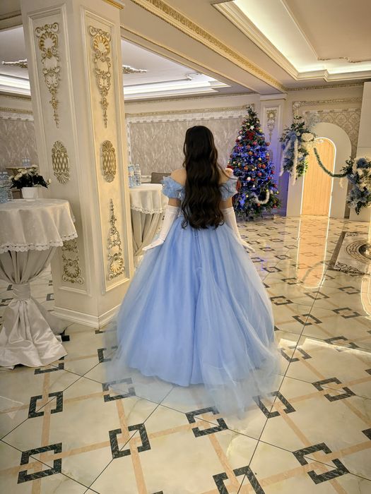 Вечернее платье в стиле Cinderella (прокат)