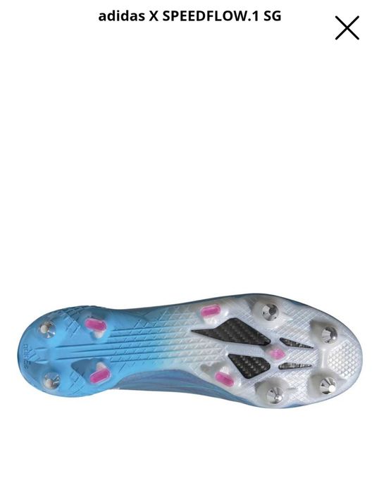 Ghete fotbal Crampoane X Speedflow 1 SG mar. 39