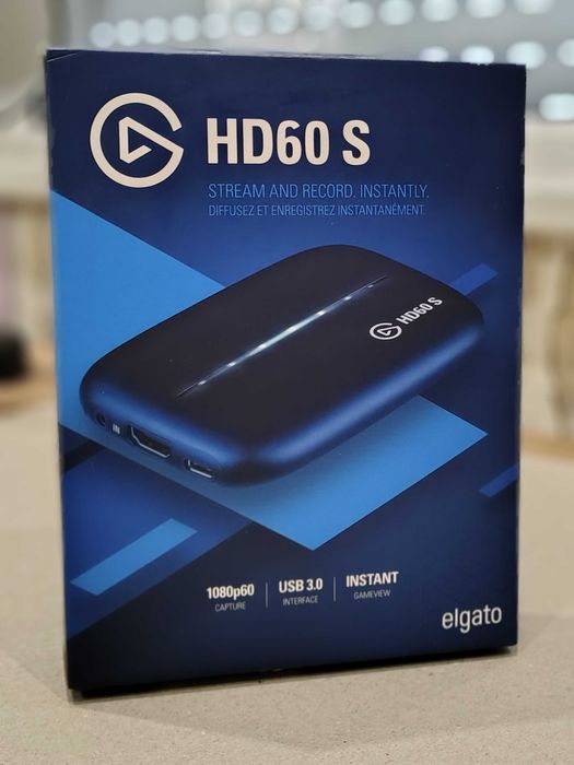 Elgato HD60 S Capture Card – Отлично състояние (рядко ползвана)