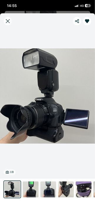 Canon 600D Продаю изза того что не използую
