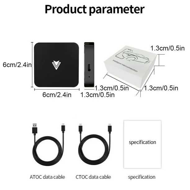 Безжичен адаптер за Android AUTO от GizMondo