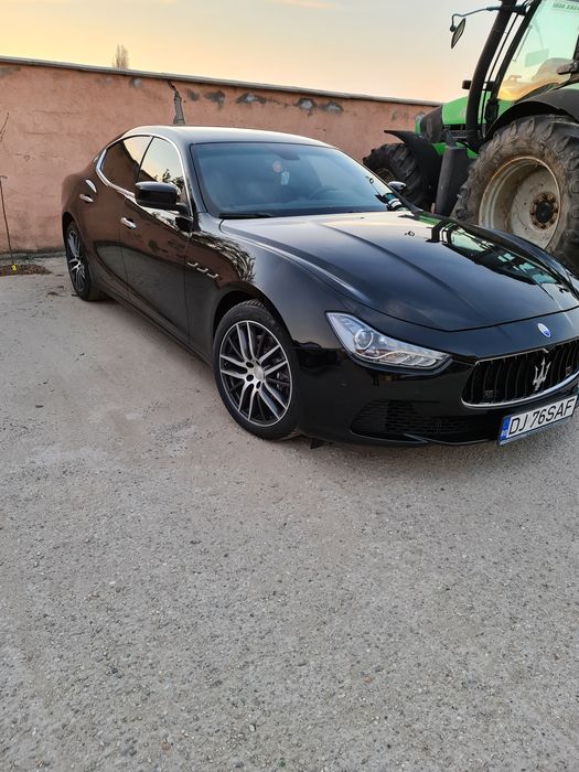Maserati Ghibli fab 2016 cu  77000 km carte servis la zi