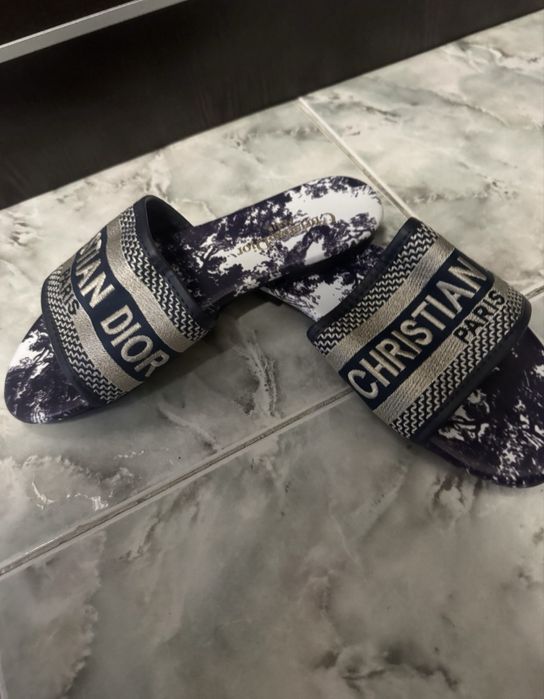 Чисто нови чехли MIU MIU и Christian Dior