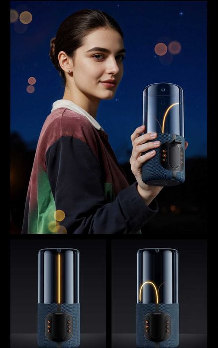 Hoco BS64 Rocker FM Радио, TF, TWS BT Беспроводной Портативный Колонка