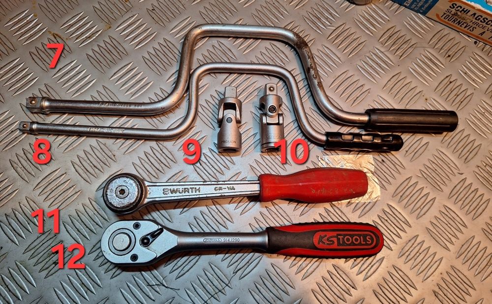 Продавам STAHLWILLE , KS Tools, Hazet, Facom, Wurth, Proxxson, Elora