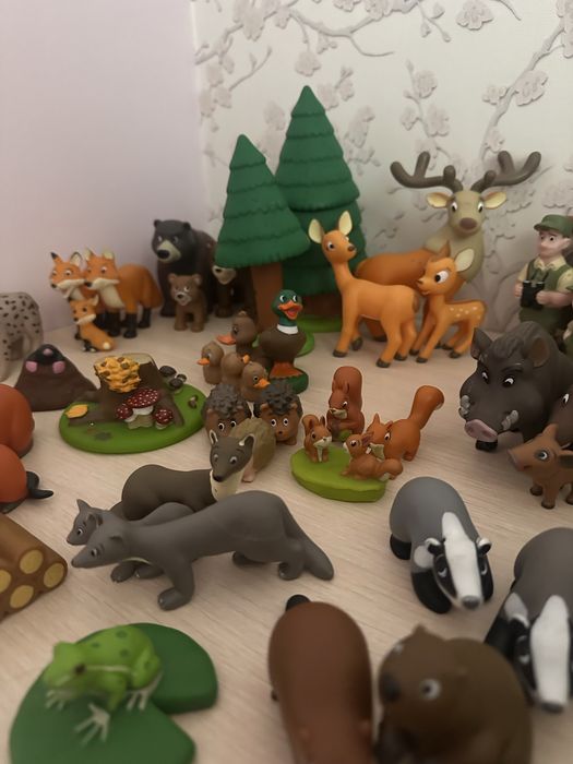 продам коллекцию игрушек «лесные животные»