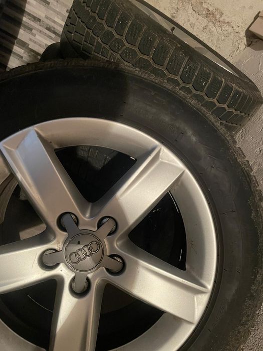 Jante audi R16 cu roti de iarna , in stare buna