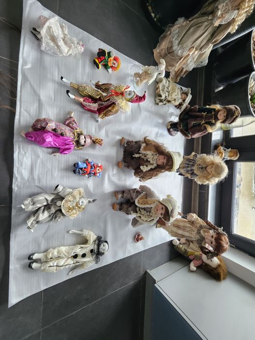 Păpuși diverse, ceramice