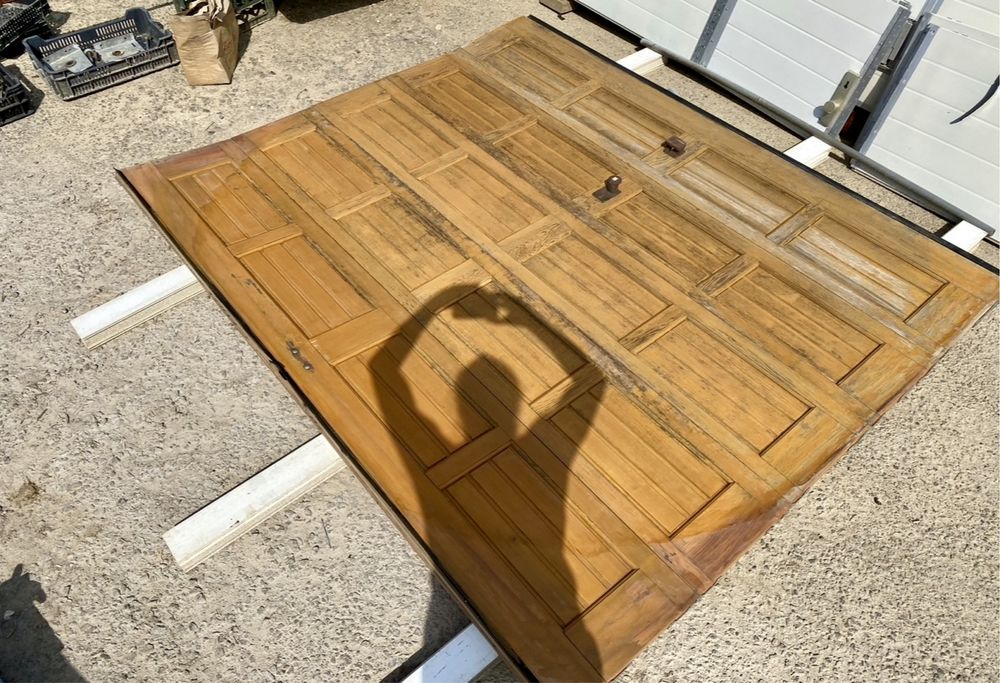 USA SECTIONALA LEMN poarta garaj rustic traditional  H 220 x L 250