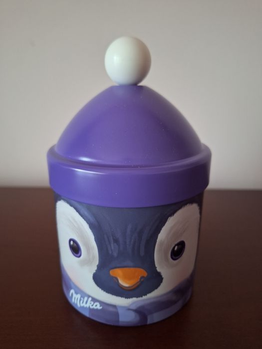 [NOU] Cutie metalica pentru fursecuri - Pinguin
