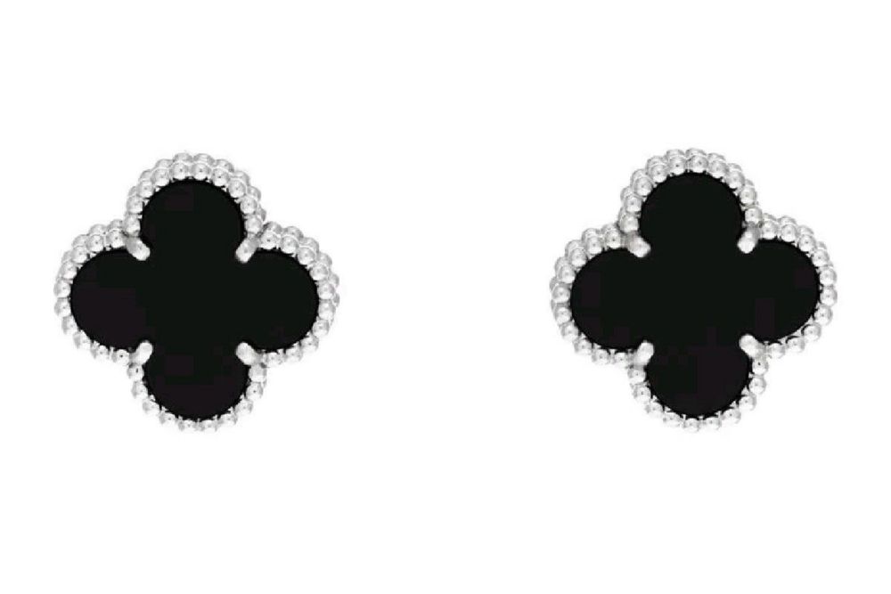 Van Cleef обеци с 18к позлата и сертификат / всички видове