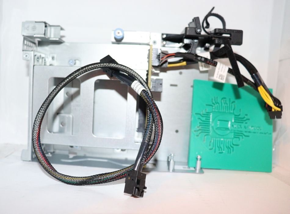 Kit Server Dell R740XD Sas/Sata  Rear Backplane Flex + Cage + Cabluri