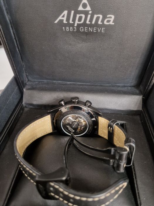 Alpina startimer pilot automatic cronograf