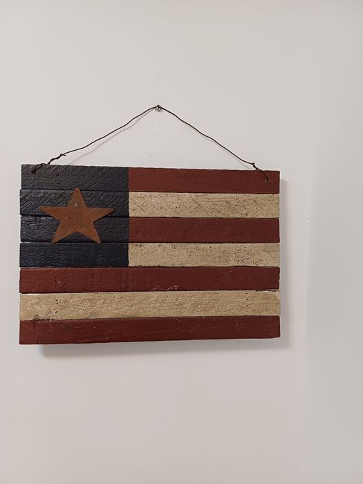 Accesorii decorațiuni înfrumusețare lemn pictat SUA 1950