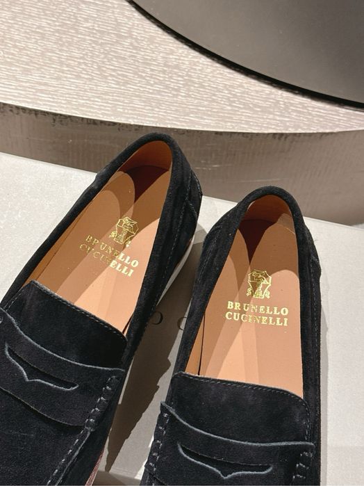 Loafer Brunello Cucinelli  -Premium Suede Black !!!
