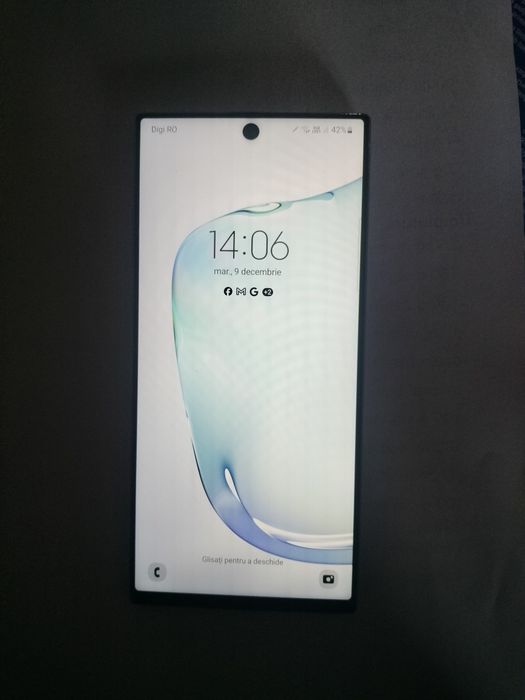 Samsung Note 10 + soap