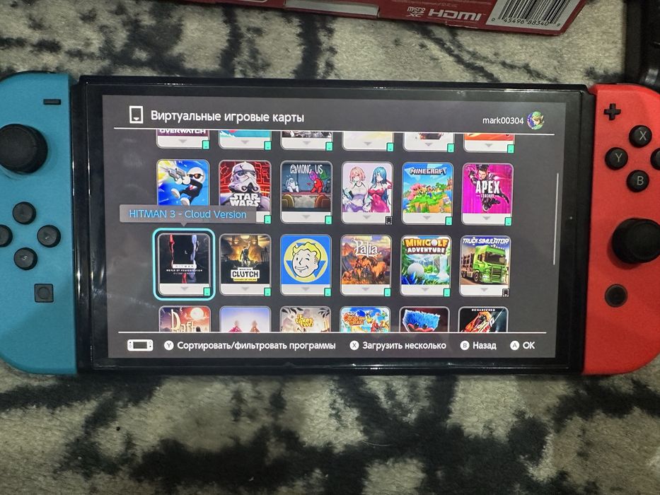 Nintendo swith oled 64gb/512 micro sd samsung