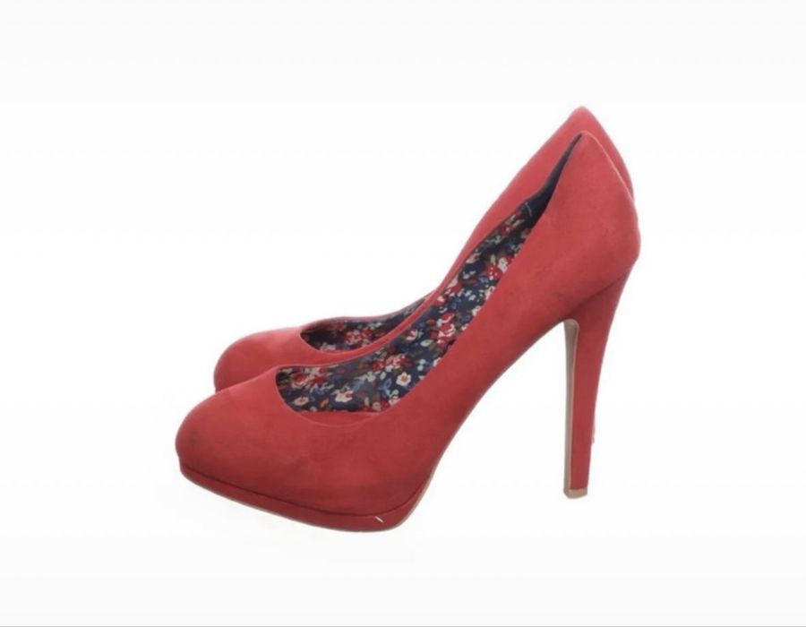 Pantofi Zara Trafaluc rosii 37 Superbi
