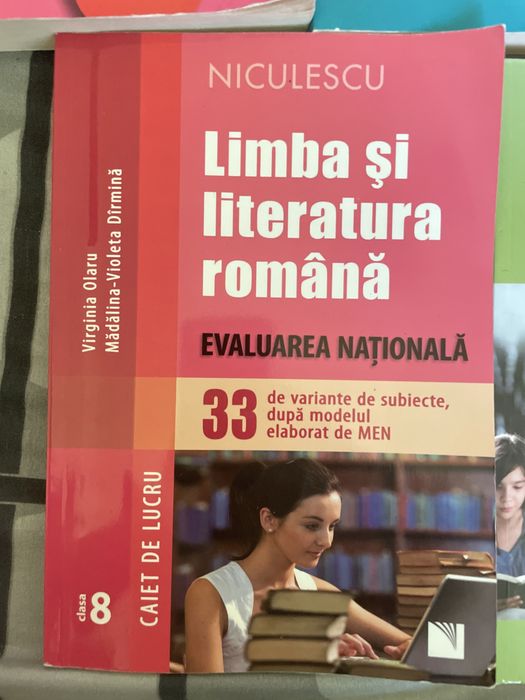 Manuale pentru pregatirea examenului de clasa a 8-a