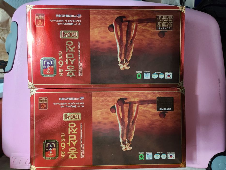 Koreya jenshen mahsulotlari