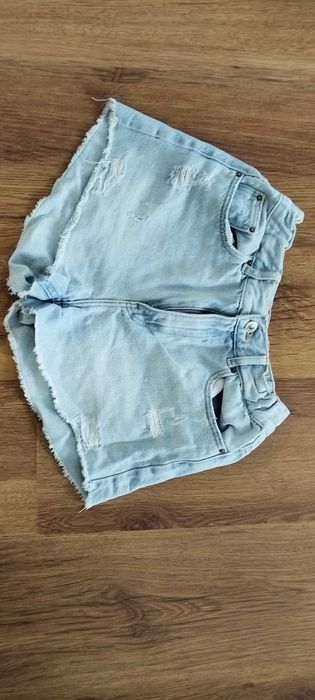 Дънкови къси пантлони