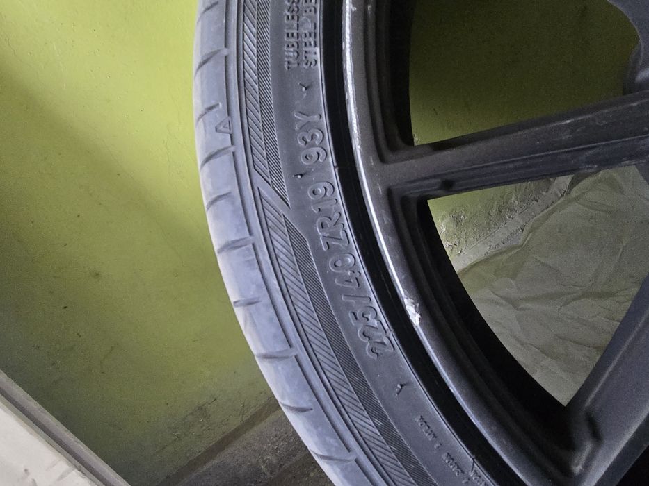 Продавам комплект Deutsche Alurad GmbH (немски алуминиеви джанти) с гу