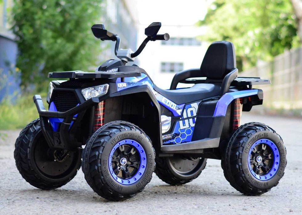 Детско акумулаторно АТВ SuperOffroad, 140W, 12V/7Ah, R/C 2.4, 4х4