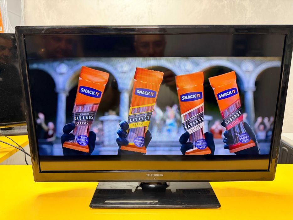 Телвизор LED tv с DVD Telefunken 24"