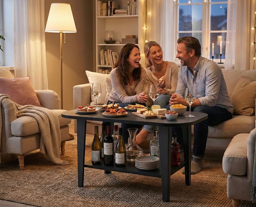 Универсална масичка за хол/трапезария – практична и удобна