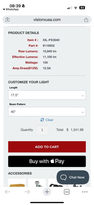 Led bar atv, masina offroad, can-am