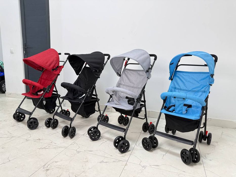 Yengil bolalar aravachasi (trость) 4 rangda. Лёгкая прогулочная коляск