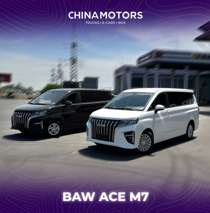 BAW ACE M7 biznes klassdagi  miniven