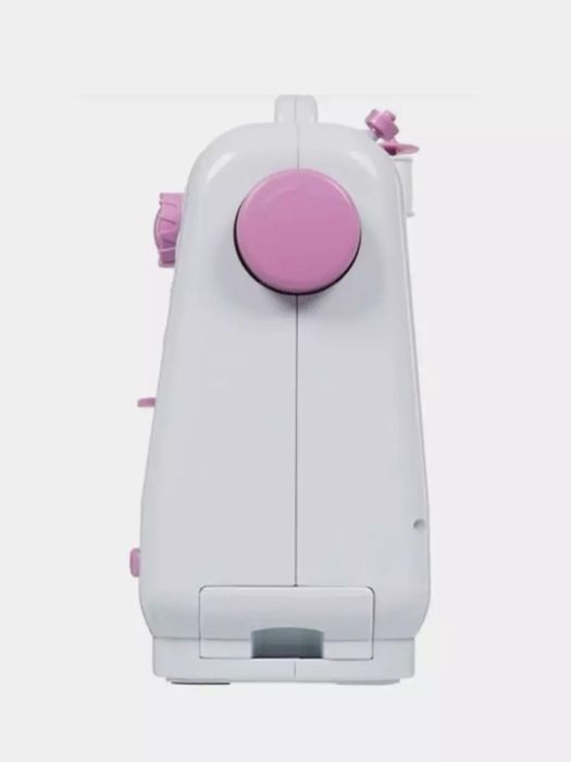 Mini tikuv mashinasi FHSM-505, 12 chokli, Oq Plastik Korpus