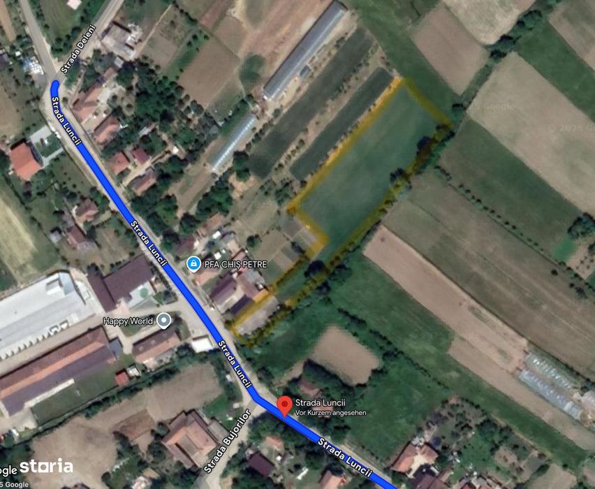 Teren intravilan 4.700 mp Ortelec, Zalau