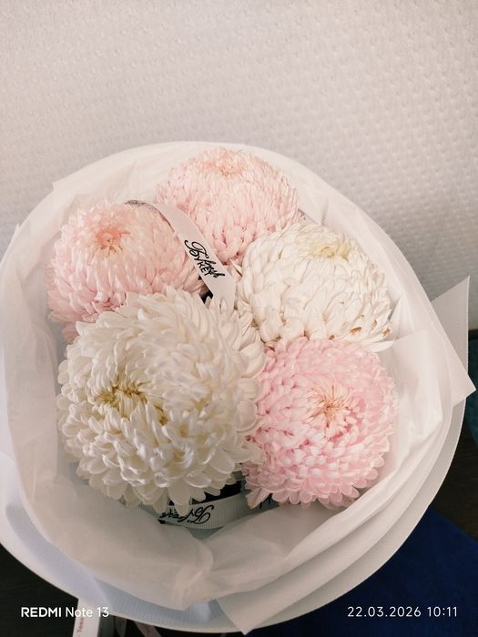 Цветы хризантемы букет.