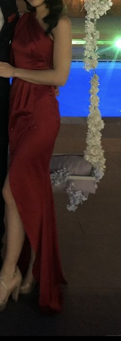 Rochie de ocazie burgundia