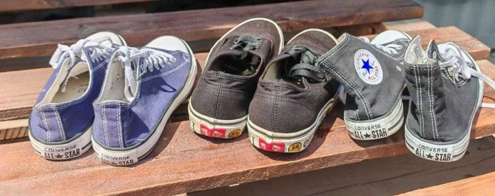 Кеды Converse и Vans (оригинал / кастом)