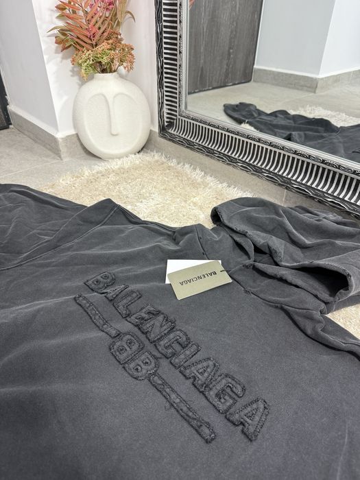 Hanorac hoodie Balenciaga bumbac 100% colectie noua Premium