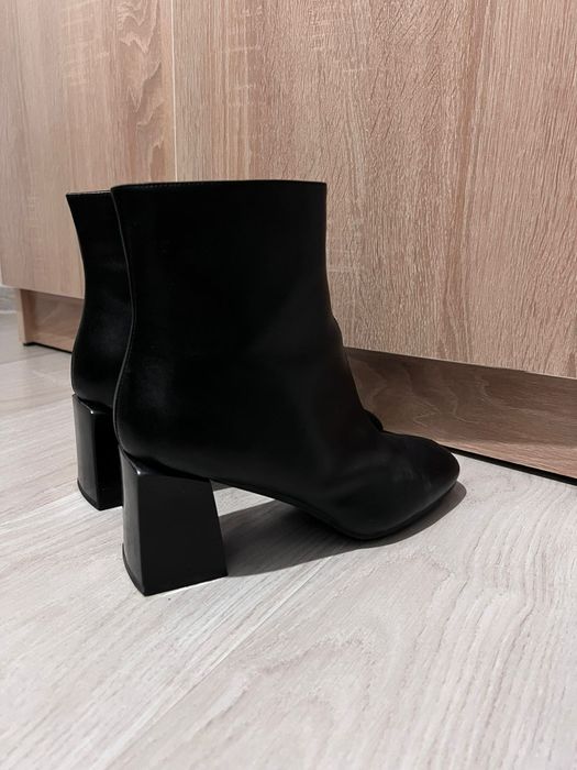 Ботильоны натуральная кожа ботинки