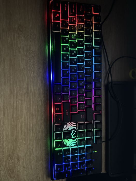 Клавиатура с расцветкой